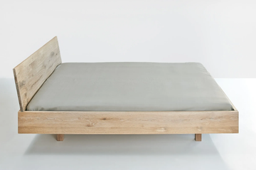 QUADRA - Solid wood double bed by Vitamin Design - view 2